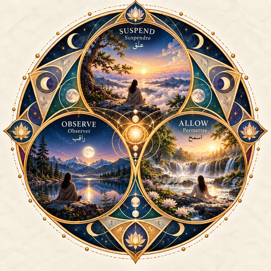 Mandala: Suspend · Observe · Allow